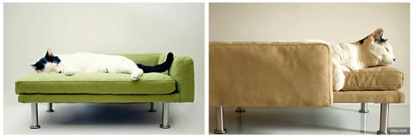 Kissan huonekalut - Kissan sohva
